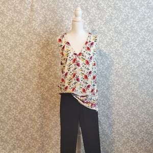 Lovely Floral Dressy Tank